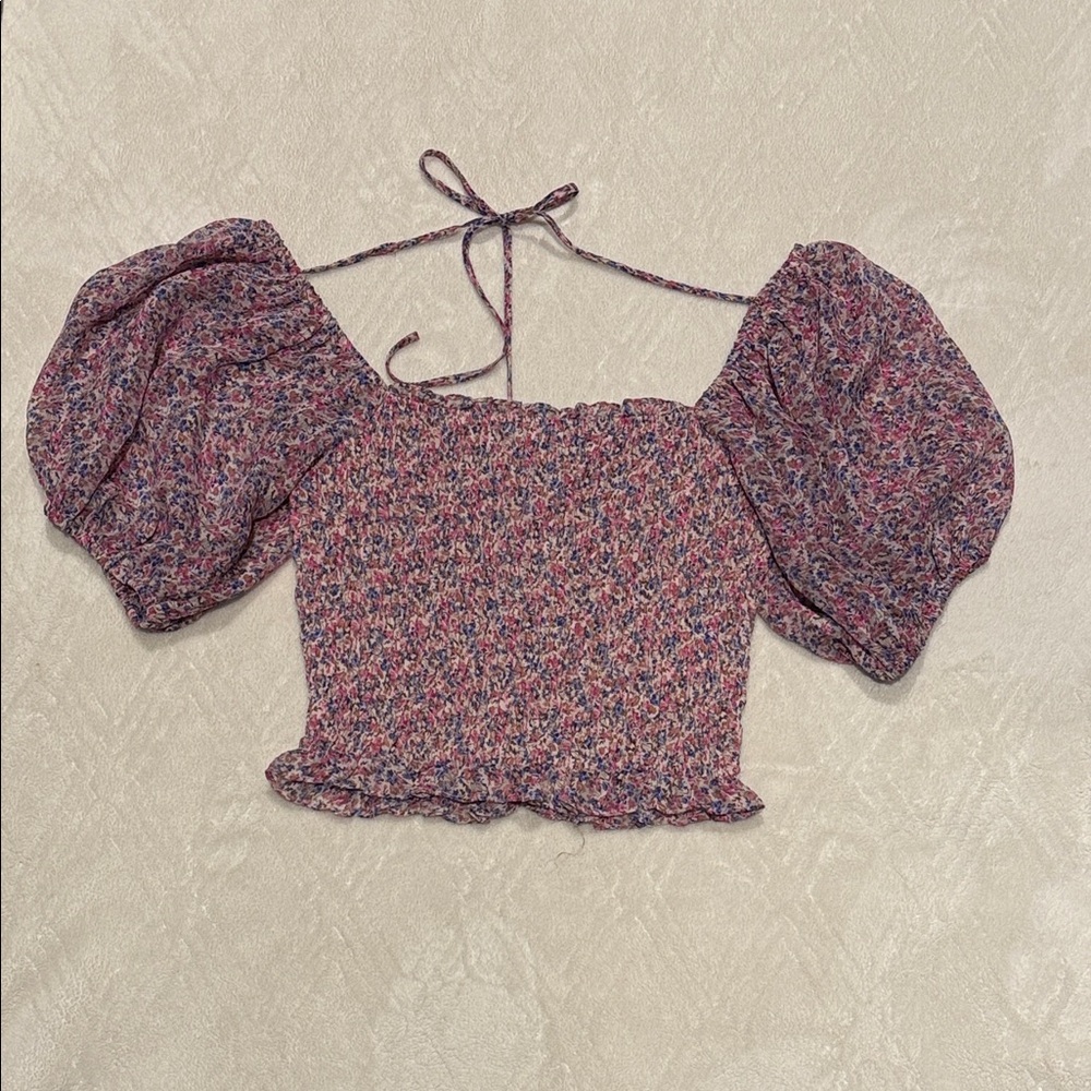 Lucy Paris floral top